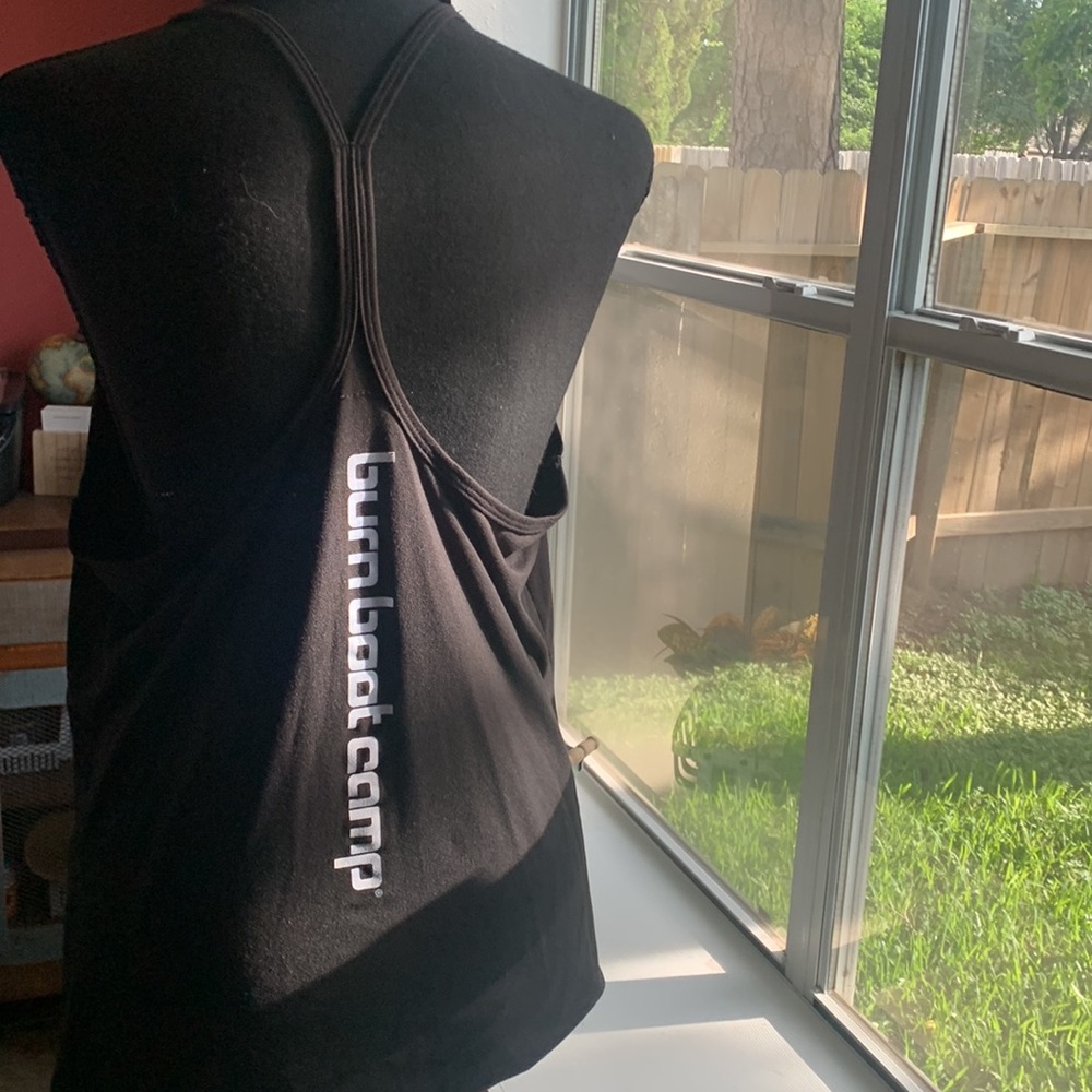 3 Burn boot camp tank tops XL Black - Picture 2 of 3